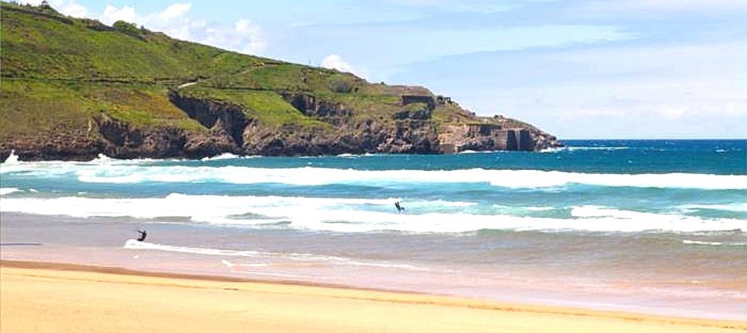 CiérvanaSun&Sea Nuevo Apartamento En La Playa Nearest Beach To Bilbao公寓 外观 照片